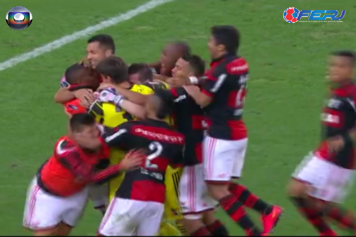 Copa do Brasil 2014 - Flamengo 3 (3 X 2) 0 Coritiba-pr - Volta