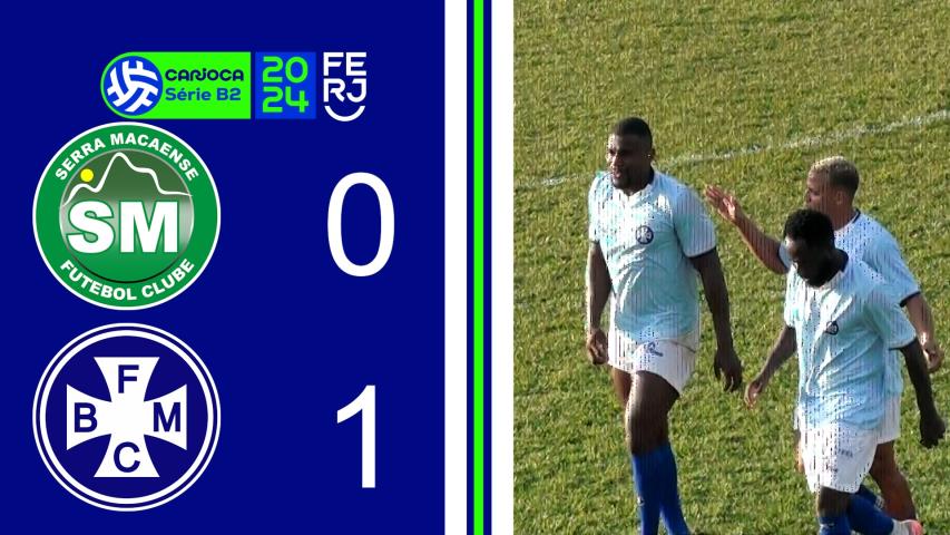 Serra Macaense 0x1 Barra Mansa - Carioca Série B2 - Taça Maracanã - 3ª Rodada