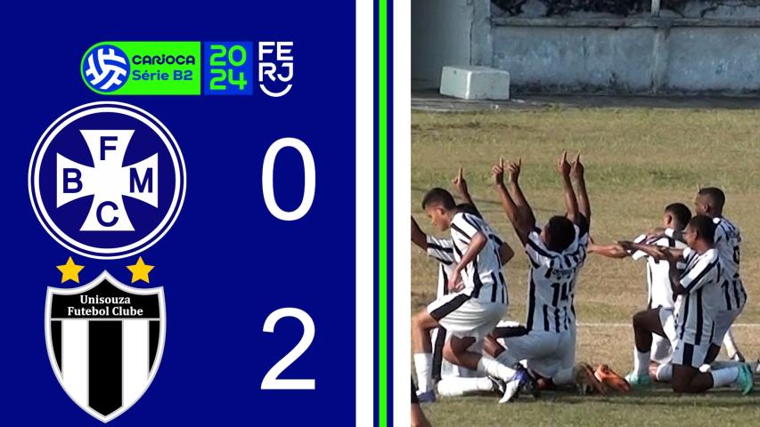 Barra Mansa 0x2 Uni Souza - Carioca Série B2 - Taça Maracanã - 4ª Rodada