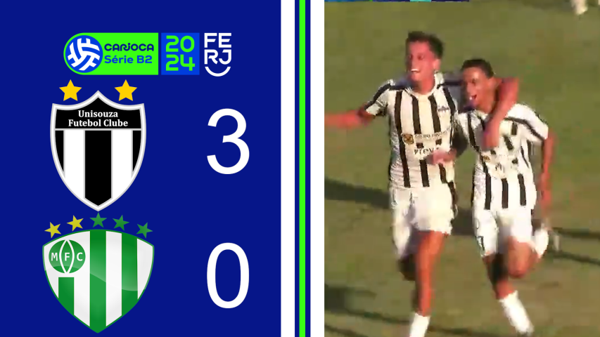 Uni Souza 3x0 Mageense - Carioca Série B2 - Taça Maracanã - 1ª Rodada