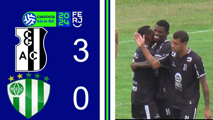 Campo Grande 3x0 Mageense - Carioca Série B2 - Taça Maracanã - 5ª Rodada