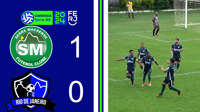 Serra Macaense 1x0 Rio de Janeiro - Carioca Série B2 - Taça Maracanã - 5ª Rodada