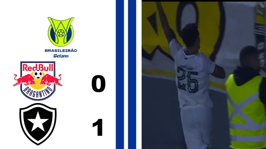 Bragantino 0x1 Botafogo - 31ª Rodada - Brasileiro Série a 2024