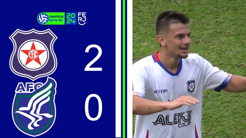 Friburguense 2x0 Artsul - Carioca Série B1 - Taça Corcovado - 6ª Rodada