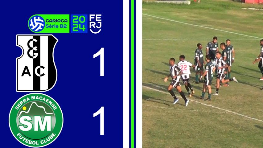 Campo Grande 1x1 Serra Macaense - Carioca Série B2 - Taça Maracanã - 2ª Rodada