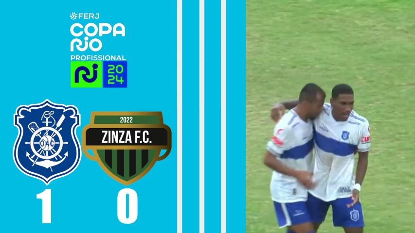 Olaria 1x0 Zinzane  - Copa Rio Profissional 2024 - 4ª Fase - Jogo de Volta