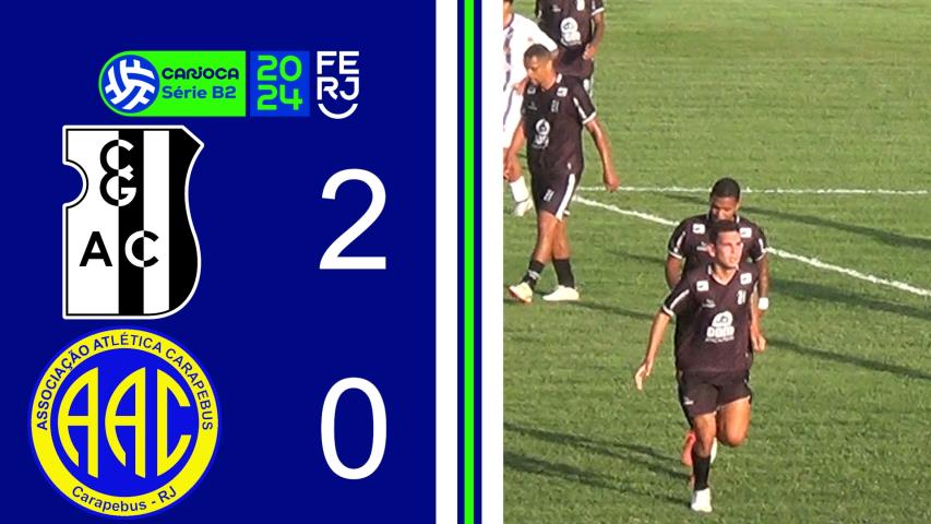 Campo Grande 2x0 Carapebus - Carioca Série B2 - Taça Maracanã - 7ª Rodada