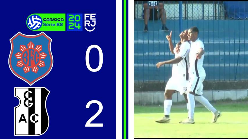 Bonsucesso 0x2 Campo Grande - Carioca Série B2 - Final - Jogo de Ida