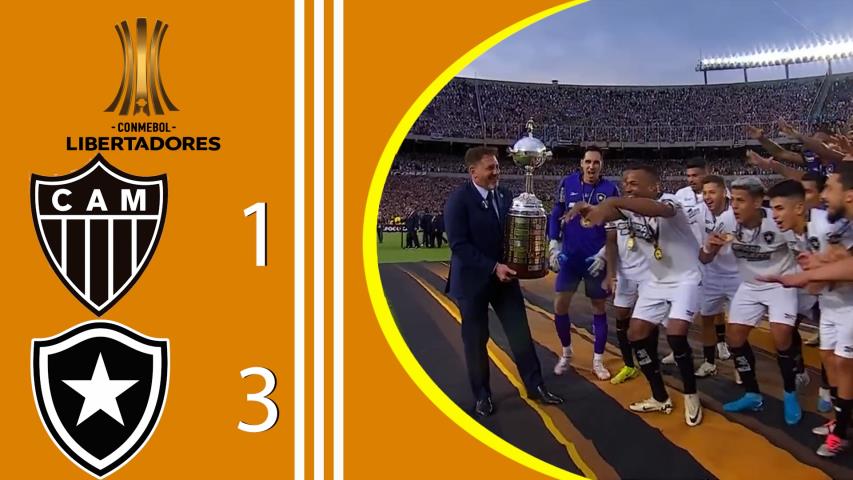 Atlético Mg 1x3 Botafogo - Libertadores 2024 - Final