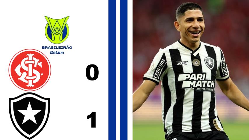 Internacional 0x1 Botafogo - 37ª Rodada - Brasileiro Série a 2024