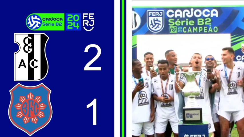Campo Grande - Campeão Estadual da Série B2 - Campo Grande 2x1 Bonsucesso