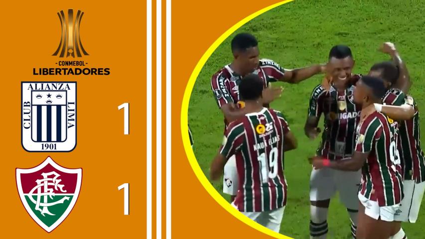 Alianza Lima 1x1 Fluminense - Libertadores - Fase de Grupo - 1ª Rodada