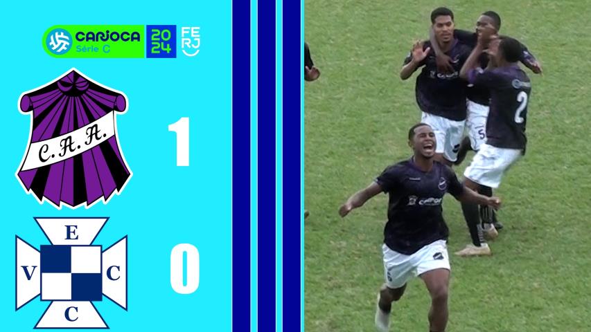 Campos 1x0 Vera Cruz - Carioca Série C - Taça Waldir Amaral - 8ªrodada