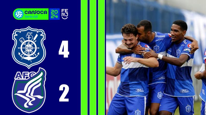 Olaria 4x2 Artsul- Carioca Série A2 - Taça Santos Dumont - 7ªrodada