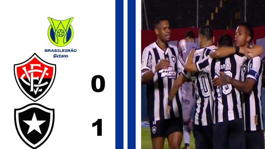 Vitória 0x1 Botafogo - 16ª Rodada - Brasileiro Série a 2024