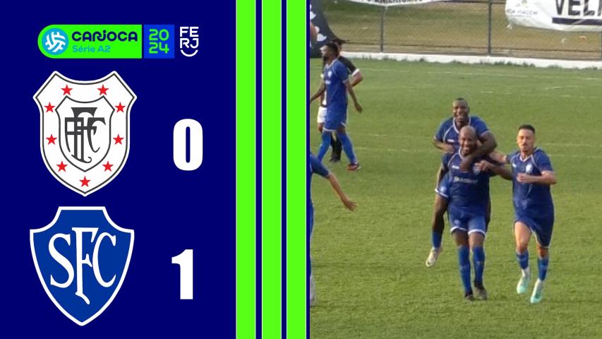 Americano 0x1 Serrano - Carioca Série A2 - Taça Santos Dumont - 9ª Rodada