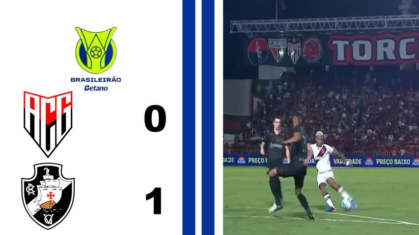 Atlético Go 0x1 Vasco - 17ª Rodada - Brasileiro Série a 2024