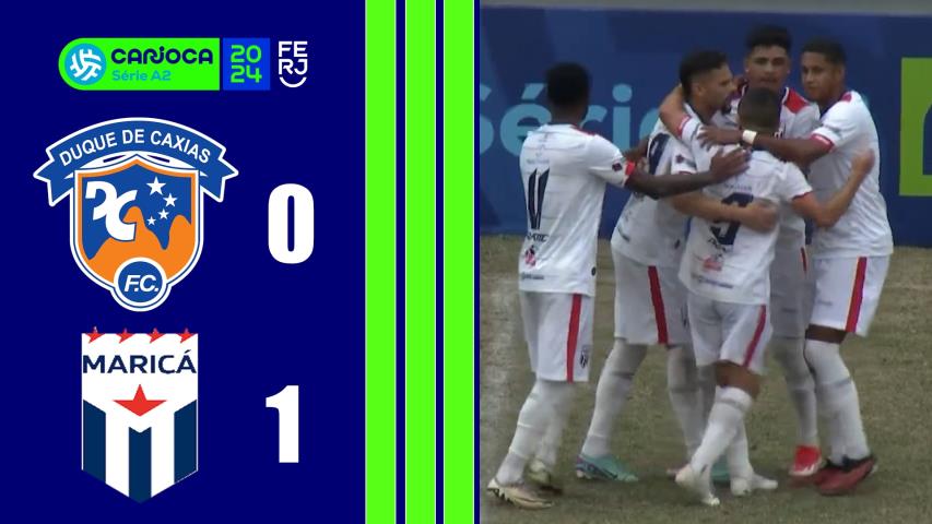 Duque de Caxias 0x1 Maricá - Carioca Série A2 - Taça Santos Dumont - 10ª Rodada