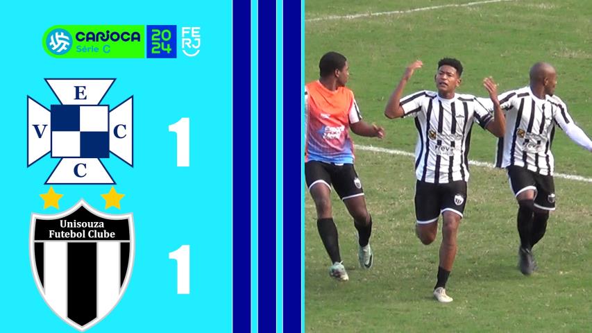 Vera Cruz 1x1 Uni Souza - Carioca Série C - Semifinal - Jogo de Volta