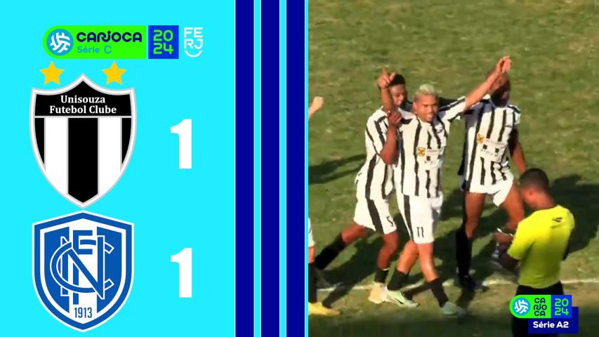 Uni Souza 1x1 Niteroiense - Carioca Série C - Final - Jogo de Ida