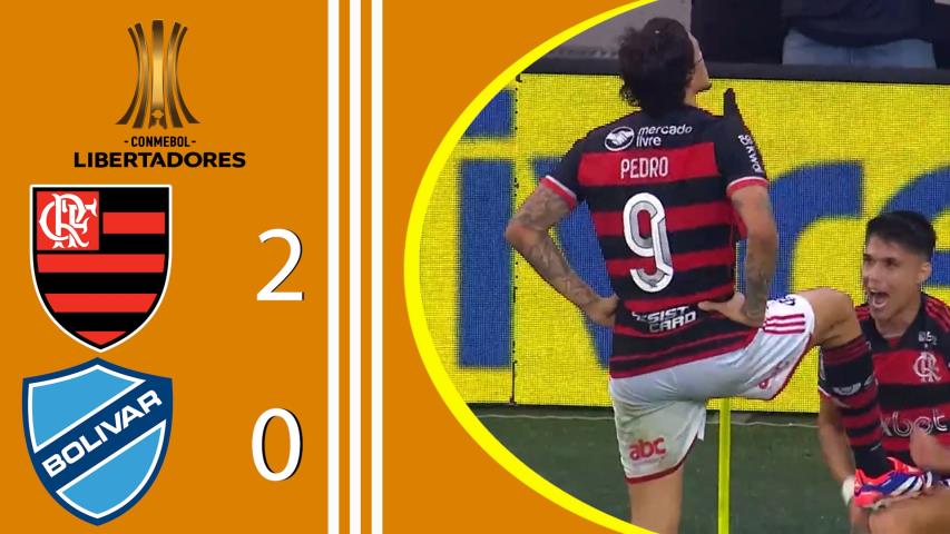 Flamengo 2x0 Bolívar - Libertadores - Oitavas de Finais - Jogo de Ida