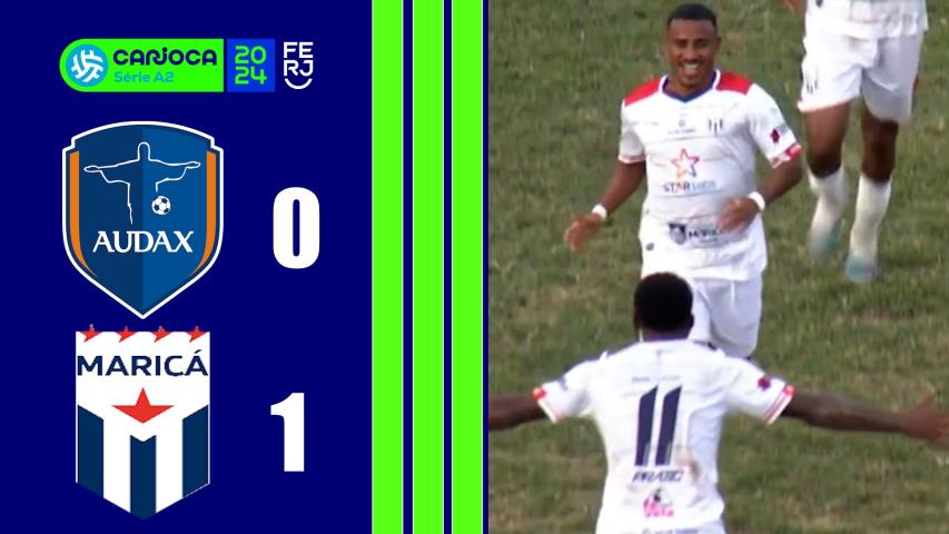 Audax 0x1 Maricá - Carioca Série A2 - Taça Santos Dumont - 11ª Rodada