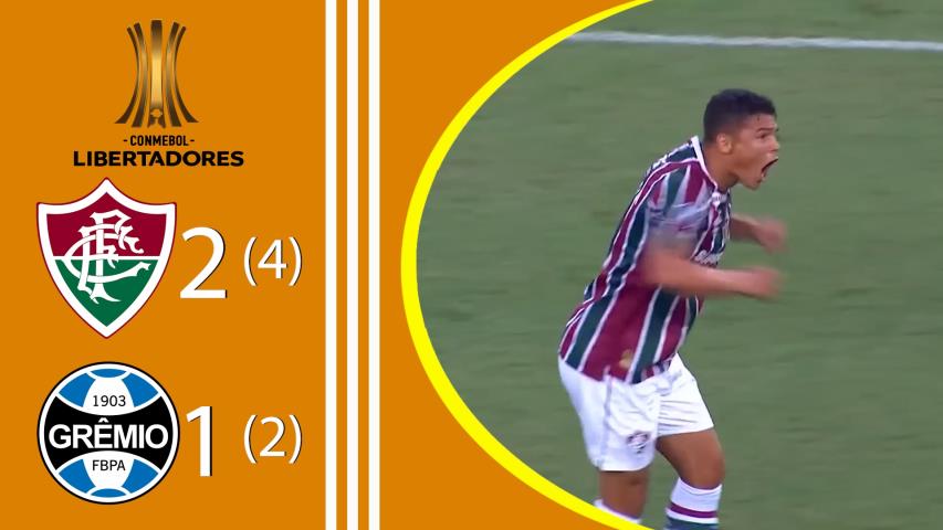 Fluminense 2(4) X (2)1 Grêmio - Libertadores - Oitavas de Finais - Jogo de Volta