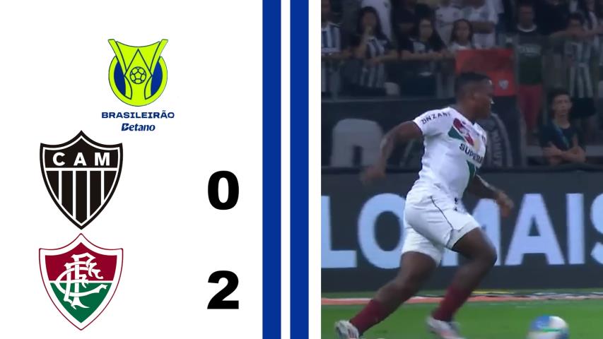 Atlético Mg 0x2 Fluminense - 24ª Rodada - Brasileiro Série a 2024