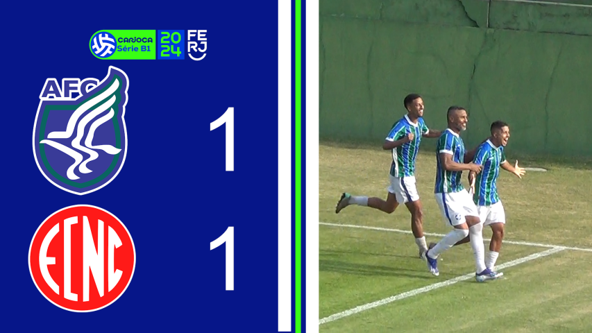 Artsul 1x1 Nova Cidade - Carioca Série B1 - Taça Corcovado - 1ª Rodada