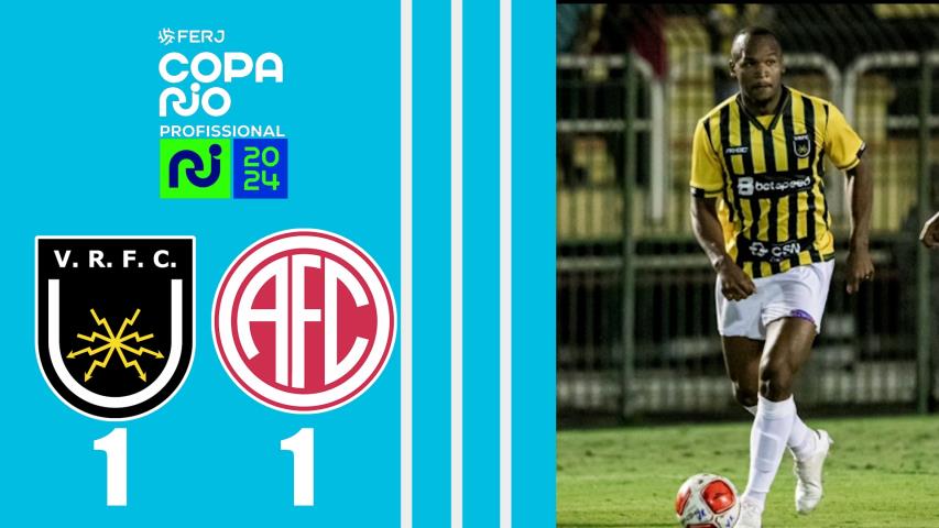 Volta Redonda 1x1 America -copa Rio Profissional 2024 - 2ª Fase - Jogo de Volta