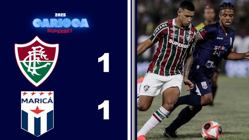 Carioca Superbet 2025 - Taça Guanabara - 3ª Rodada - Fluminense 1x1 Maricá