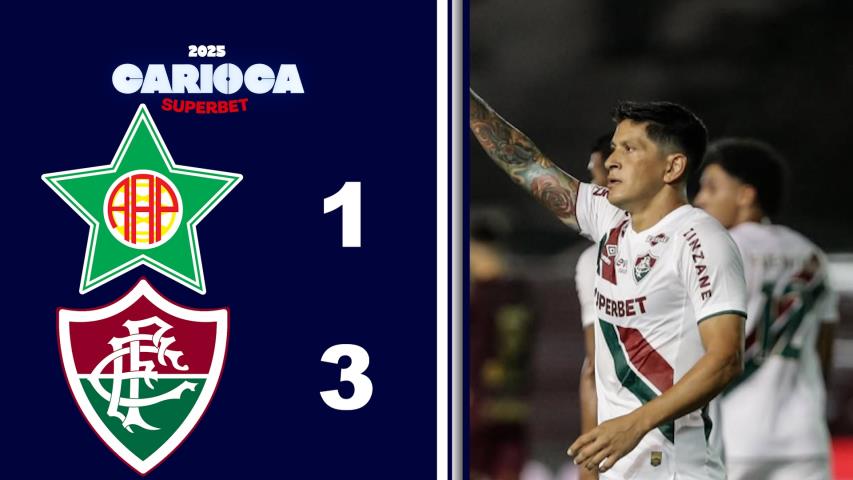 Carioca Superbet 2025 - Taça Guanabara - 4ª Rodada - Portuguesa 1x3 Fluminense