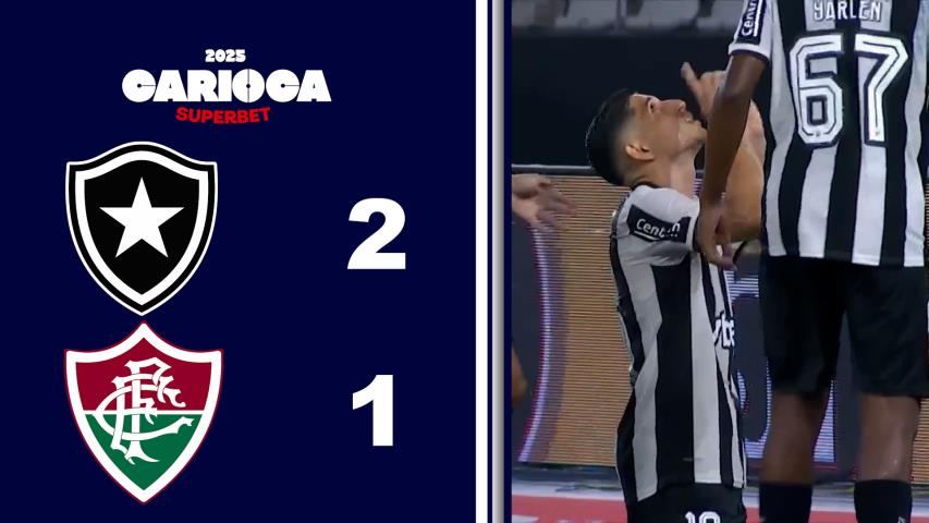 Carioca Superbet 2025 - Taça Guanabara - 6ª Rodada - Botafogo 2x1 Fluminense