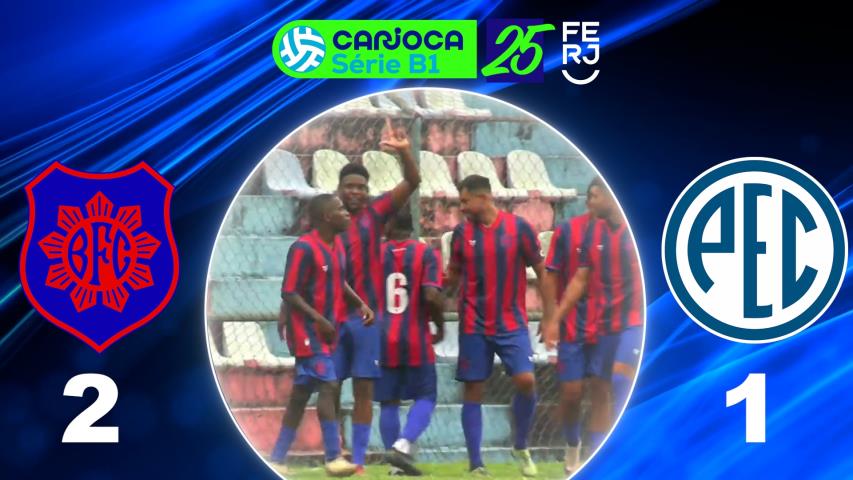 Carioca Série B1 PROF. (2025) - Taça Corcovado - 6ª Rodada - Bonsucesso 2x1 Paduano