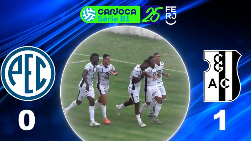 Carioca Série B1 PROF. (2025) - Taça Corcovado - 7ª Rodada - Paduano 0x1 Campo Grande