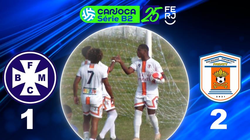 Carioca Série B2 Profissional (2025) - Taça Maracanã - 6ª Rodada - Barra Mansa 1x2 Paraty