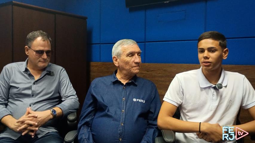 Programa Além dos Gramados Goleiro Caio e o Presidente Reinaldo Frez do Santa Cruz Fc