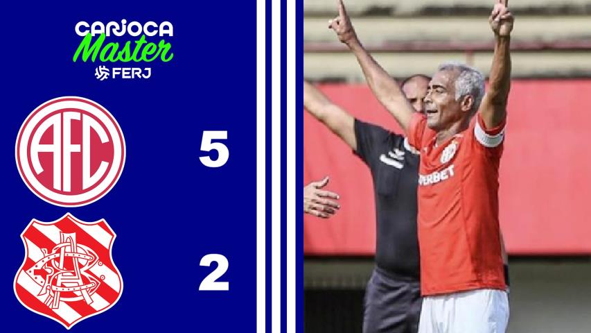 Cariocão Master 2025 - 1ª Fase - America 5x2 Bangu