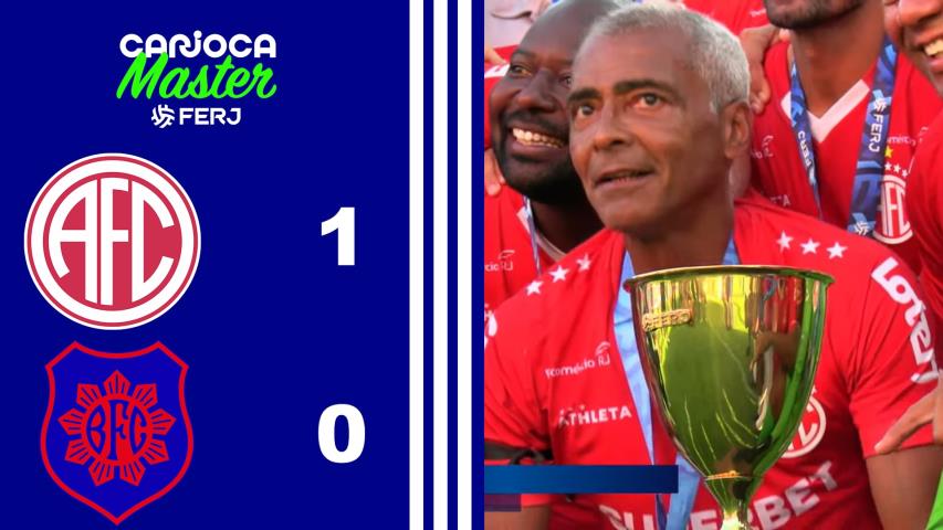 America é o Campeão do Carioca Master