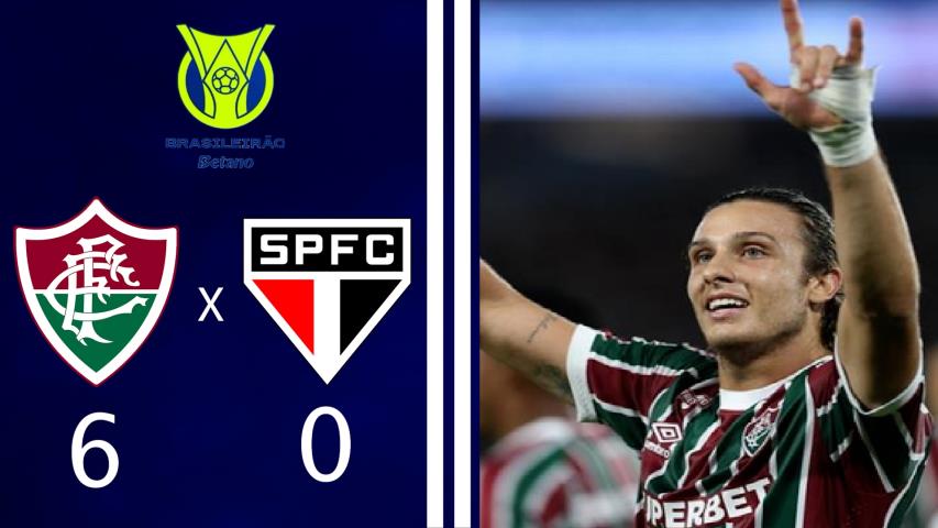 Brasileiro Série a 2025 - 36ª Rodada - Fluminense 6x0 São Paulo