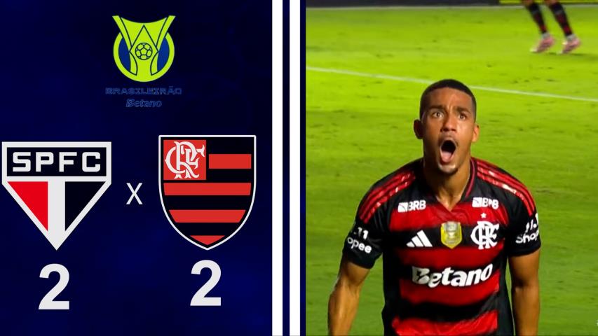 Brasileiro Série a 2025 - 32ª Rodada - São Paulo 2x2 Flamengo