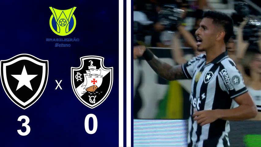 Brasileiro Série a 2025 - 32ª Rodada - Botafogo 3x0 Vasco