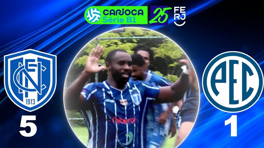 Carioca Série B1 PROF. (2025) - Taça Corcovado - 11ª Rodada - Niteroiense 5x1 Paduano