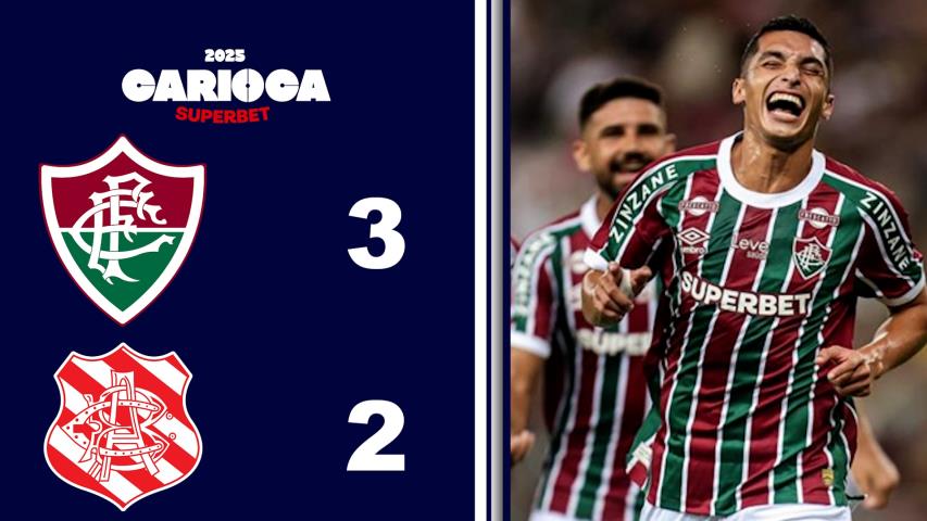 Carioca Superbet 2025 - Taça Guanabara - 11ª Rodada - Fluminense 3x2 Bangu