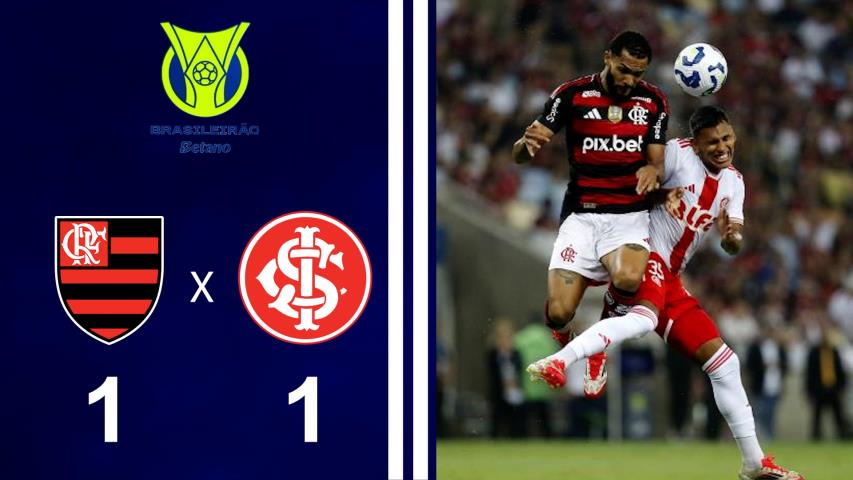 Brasileiro Série a 2025 - 1ª Rodada - Flamengo 1x1 Internacional
