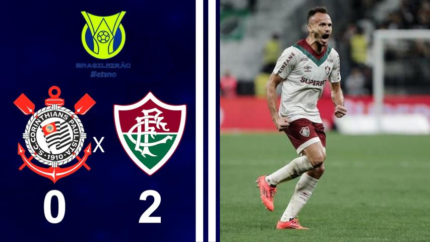 Brasileiro Série a 2025 - 4ª Rodada - Corinthians 0x2 Fluminense