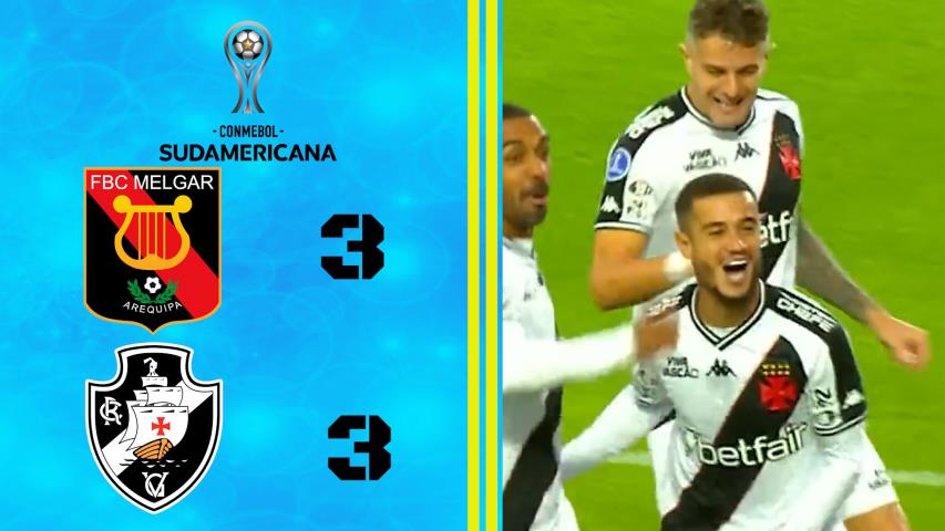 Copa Sulamericana 2025 - Fase de Grupo - 1ª Rodada - Melgar 3x3 Vasco