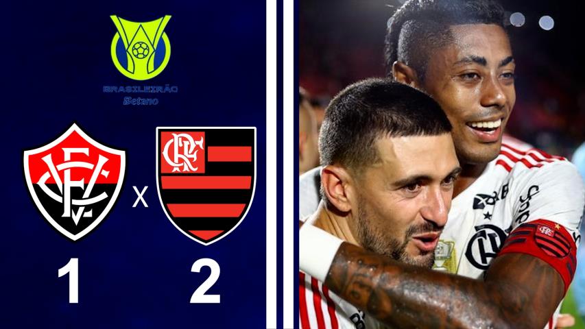 Brasileiro Série a 2025 - 2ª Rodada - Vitória 1x2 Flamengo