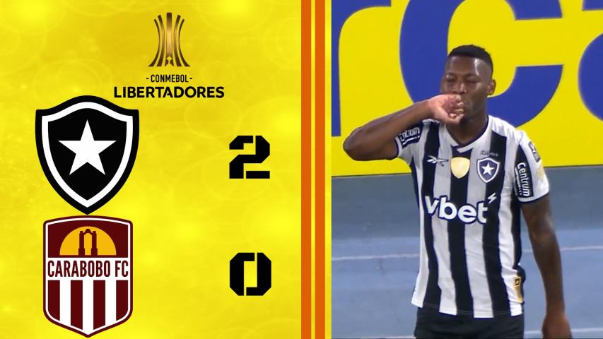 Copa Libertadores 2025 - Fase de Grupo - 2ª Rodada - Botafogo 2x0 Carabobo