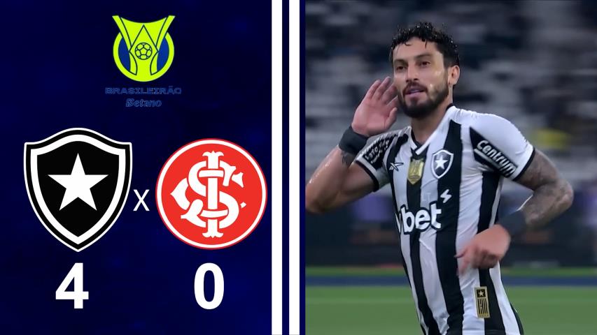 Brasileiro Série a 2025 - 8ª Rodada - Botafogo 4x0 Internacional